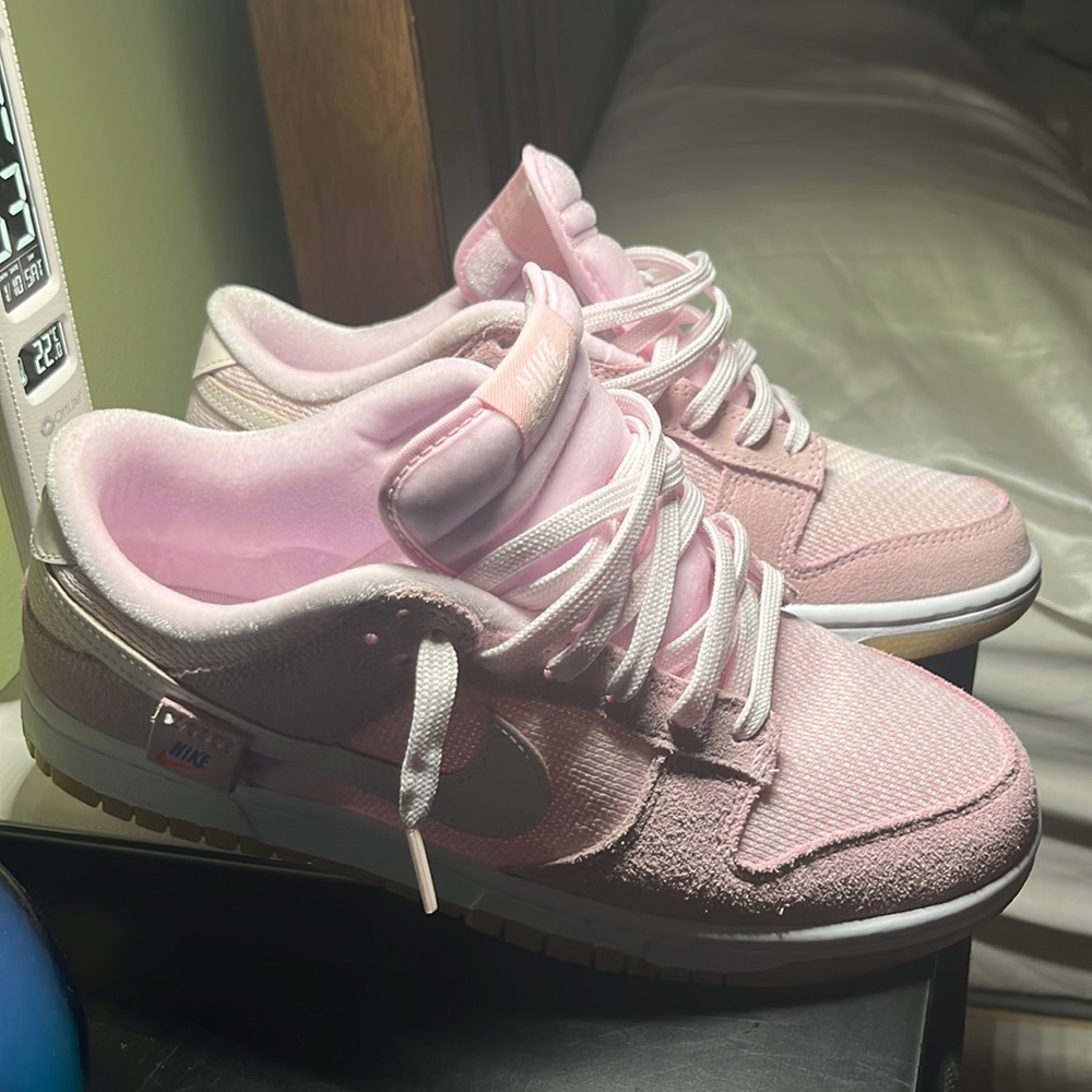 Women's Dunk Low 'Teddy Bear- Light Soft Pink' Wmns size 10, Men's size 8.5